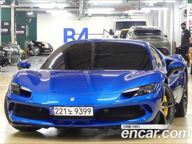Ferrari 296 из Кореи Encar