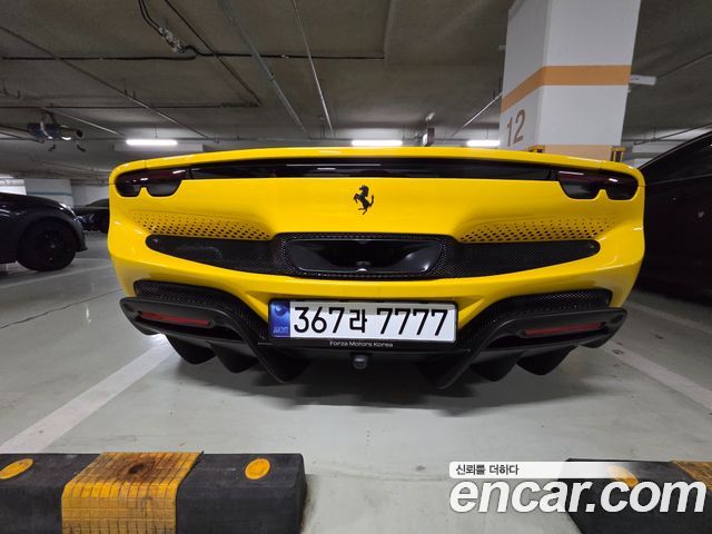 Ferrari 296 из Кореи Encar