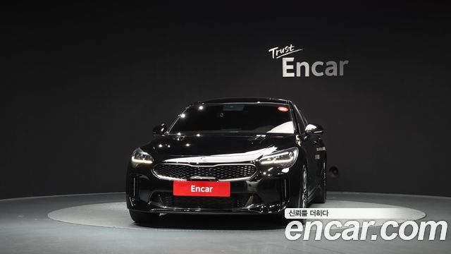 Kia Stinger из Кореи Encar